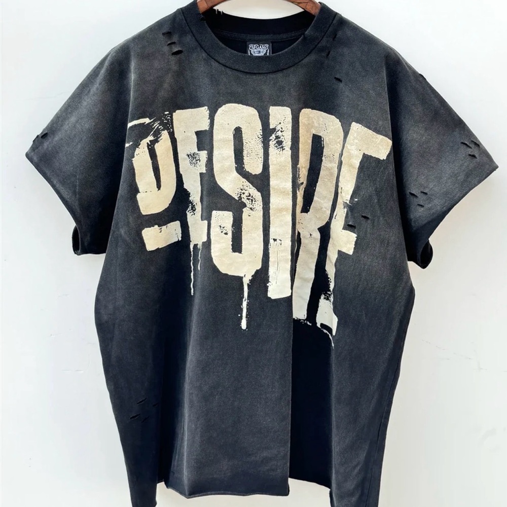 SOLD****DESIRE Washed Punk Art Print T-Shirt